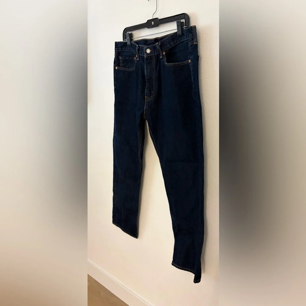 Levi's 505 SZ 36X30 Dark Blue Men's Jeans